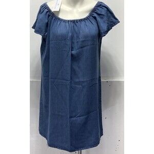 Southern Tide Women's Chambray Dress Blue Size Small NWT